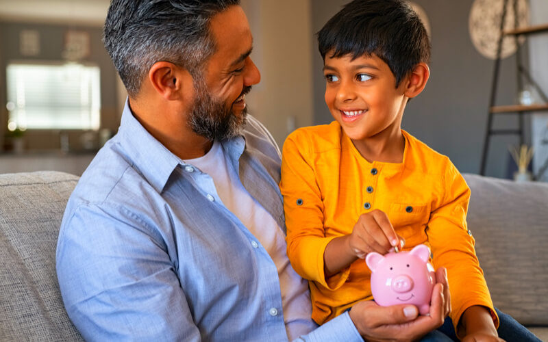 Child savings account