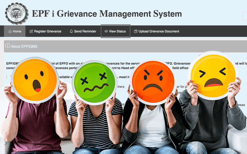 How to Check EPF Grievance status?