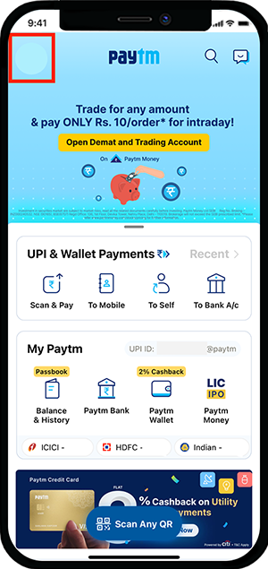 transaction id in paytm upi