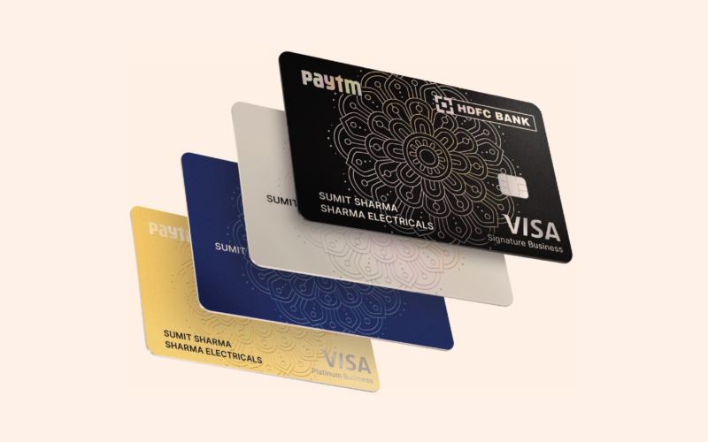 Paytm X HDFC Bank Credit Card