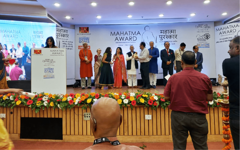 Paytm Foundation wins the prestigious Mahatma Award