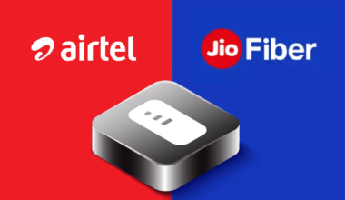 Airtel Broadband vs Jio Fiber Broadband Plans