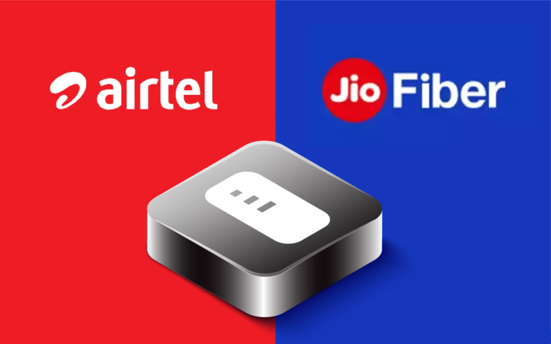 Airtel Broadband vs Jio Fiber Broadband Plans