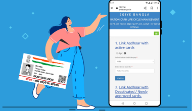 link Aadhaar with ration card