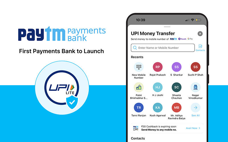 UPI Payment, Paytm