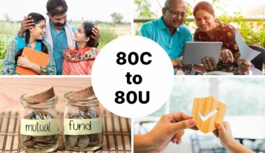 Income Tax Deductions Under Section 80C to 80U