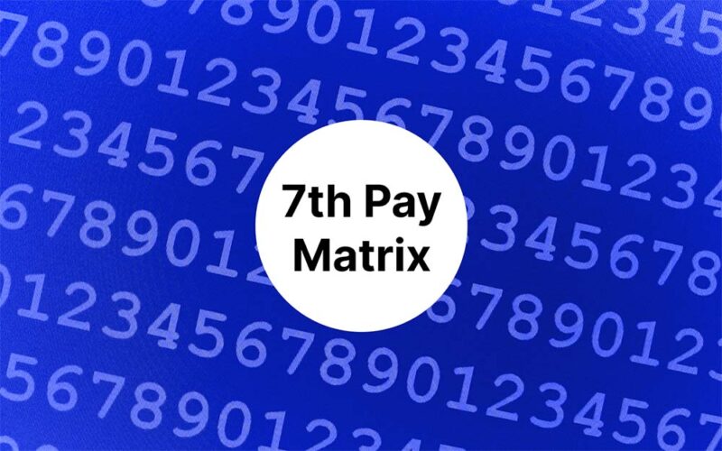 7th Pay Matrix