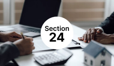 Claims Under Section 24 of the Income Tax Act