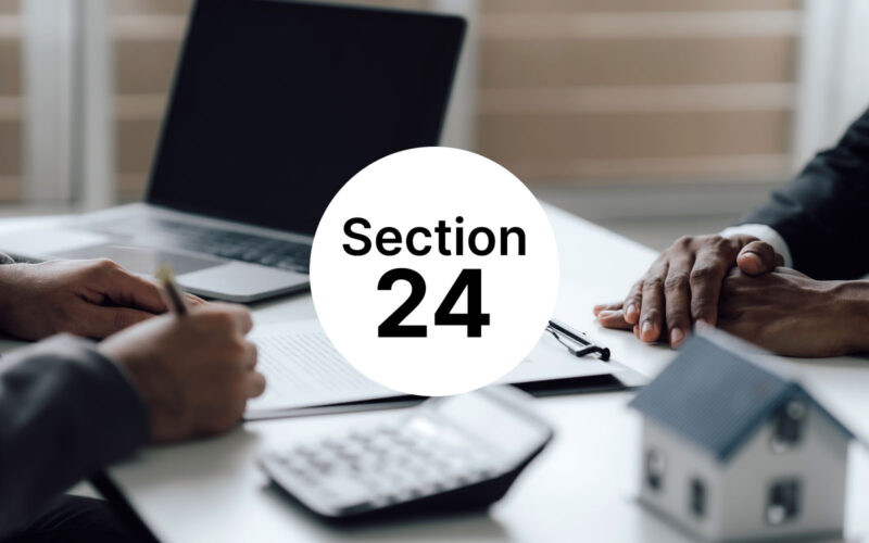 Claims Under Section 24 of the Income Tax Act